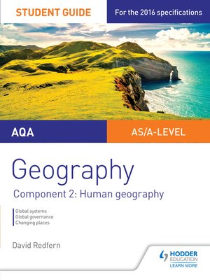 cover image of AQA Geography Student Guide